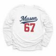 Mason 67 Jersey Baseball Men Women Boys Girls Number 6 7 Youth Long Sleeve Tee Mason 67 Jersey Baseball Men Women Boys Girls Number 6 7 Youth Long Sleeve Tee