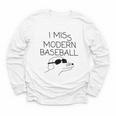 I Miss Modern Baseball Vintage Baseball Meme Tee Youth Long Sleeve Tee