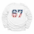 Number 67 USA Raglan Baseball Tee Youth Long Sleeve Tee Number 67 USA Raglan Baseball Tee Youth Long Sleeve Tee