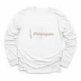 Philadelphia Baseball Skyline Philly Men Women Youth Long Sleeve Tee