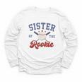 Sister Of Rookie 1st Birthday Baseball Boy Family Matching Youth Long Sleeve Tee Sister Of Rookie 1st Birthday Baseball Boy Family Matching Youth Long Sleeve Tee
