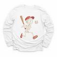 Skeleton Batting Baseball Halloween Boys Men Kids Youth Long Sleeve Tee Skeleton Batting Baseball Halloween Boys Men Kids Youth Long Sleeve Tee