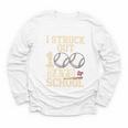 I Struck Out 100 Days Of School Baseball Fan Students Batter Premium Tri-Blend Youth Long Sleeve Tee I Struck Out 100 Days Of School Baseball Fan Students Batter Premium Tri-Blend Youth Long Sleeve Tee