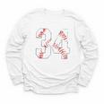 Vintage Distressed Baseball Number 34 Jersey Player Uniform Youth Long Sleeve Tee Vintage Distressed Baseball Number 34 Jersey Player Uniform Youth Long Sleeve Tee