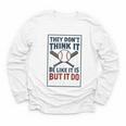 They Don’t Think It Be Like It Is But It Do Baseball Youth Long Sleeve Tee They Don’t Think It Be Like It Is But It Do Baseball Youth Long Sleeve Tee