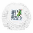 Youth Baseball Catcher Humor Don’t Get In A Pickle Youth Long Sleeve Tee Youth Baseball Catcher Humor Don’t Get In A Pickle Youth Long Sleeve Tee
