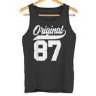 39Geburtstag Geschenk Mann Frau Original Jahrgang 1987 Tank Top