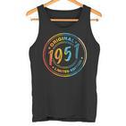 75Geburtstag Retrointage 1951 Mann Frau Geschenk Tank Top