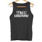 Alter Katastrophe Mechanikerarkasmuspaß Witzigesprüche Tank Top