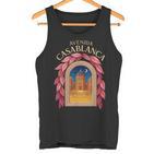 Avenida Casablanca Lustig Marokkanisch Marokko Maroc Travail Tank Top