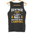 Camper Wohnmobil Ruhestand 2026 Camping Rentner Tank Top