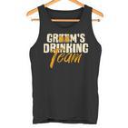 Groom's Drinking Team Junggesellenabschied Hochzeit Trauzeugen Tank Top