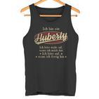 Ich Bin Ein Huberty Ich Höre Nicht AufWenn Ich Müde Bin Ich Höre Auf Huberty Name Tanktop