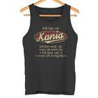 Ich Bin Ein Kaniaich Höre Nicht Auf Wenn Ich Müde Bin Tank Top