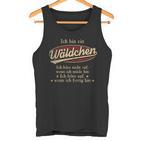 Ich Bin Ein Wäldchen Ich Höre Nicht AufWenn Ich Müde Bin Ich Höre Auf Wäldchen Name Tanktop