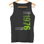 Limited Edition Mai 1976 Mann Frau 50 Geburtstag Tank Top