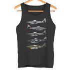 Messerschmitt Me 262Chwalbe Ww2 Jet Fighter Tank Top
