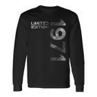 55 Geburtstag Limited Edition Jahrgang 1971 Mann Frau Langarmshirts
