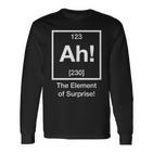 Ah The Elem Ofurprise Das Der Überraschung Langarmshirts