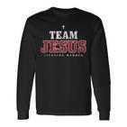 Faith- Für Christinnen Und Christenon Team Jesus Life Time Langarmshirts