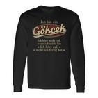 Ich Bin Ein Gökcekich Höre Nicht Auf Wenn Ich Müde Bin Langarmshirts