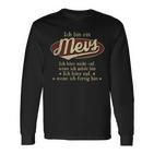 Ich Bin Ein Mevsich Höre Nicht Auf Wenn Ich Müde Bin Langarmshirts