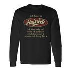 Ich Bin Ein Reinkeich Höre Nicht Auf Wenn Ich Müde Bin Langarmshirts