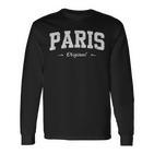 Parisportouvenir Fanartikel Langarmshirts