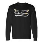 Wodka Lemon Party Gruppe Urlaubaufen Freunde Langarmshirts