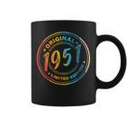 75Geburtstag Retrointage 1951 Mann Frau Geschenk Tassen