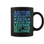 Abitur 2026 Eine Legende Gehtom Gelände Tassen
