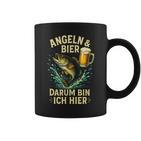 Angeln & Bier Darum Bin Ich Hier Angeln Bier Tassen