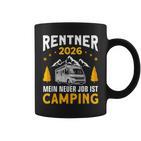 Camper Wohnmobil Ruhestand 2026 Camping Rentner Tassen