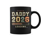 Daddy 2026 Loadingaterschaft Baby-Ankündigung Dad To Be Tassen