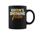 Groom's Drinking Team Junggesellenabschied Hochzeit Trauzeugen Tassen
