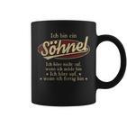 Ich Bin Ein Söhnelich Höre Nicht Auf Wenn Ich Müde Bin Tassen