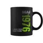 Limited Edition Mai 1976 Mann Frau 50 Geburtstag Tassen