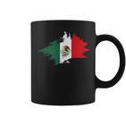 Mexiko Flagge Frauen Kinder Männer Mexikaner Land Mexico Tassen
