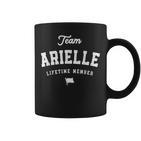 Team Arielle Lifetime Mitglied Lustiger Name Arielle Tassen