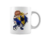 Dabbingoccer Boy Bosnien Herzegowina Lovers Trikot Bosnien Tassen