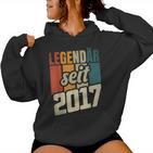 9 Geburtstag Junge Mädchen 9 Jahre 2017 Geschenk Lustig Kapuzenpullover für Damen