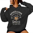 Aperölchen Wander-Women-Club Derpritz Ist Das Ziel Kapuzenpullover für Damen