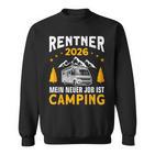 Camper Wohnmobil Ruhestand 2026 Camping Rentner Sweatshirt
