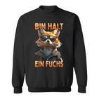Fuchspruch Bin Halt Ein Fuchs Fuchsliebhaberchlau Füchse Sweatshirt