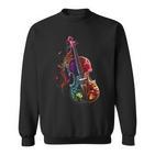 Geigen Farben Bunte Geigeioline Geschenk Füriolinisten Sweatshirt