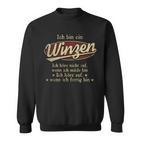 Ich Bin Ein Winzenich Höre Nicht Auf Wenn Ich Müde Bin Sweatshirt