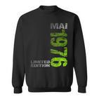 Limited Edition Mai 1976 Mann Frau 50 Geburtstag Sweatshirt