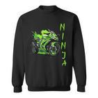 Ninja Motorradportbike Sweatshirt