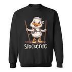 Nordic Walking Mit Humor Lustigetockente Sweatshirt