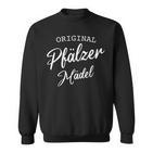 Pfalzkind Pälzer Weinfest Original Pälzer Mädel Pfalz Sweatshirt